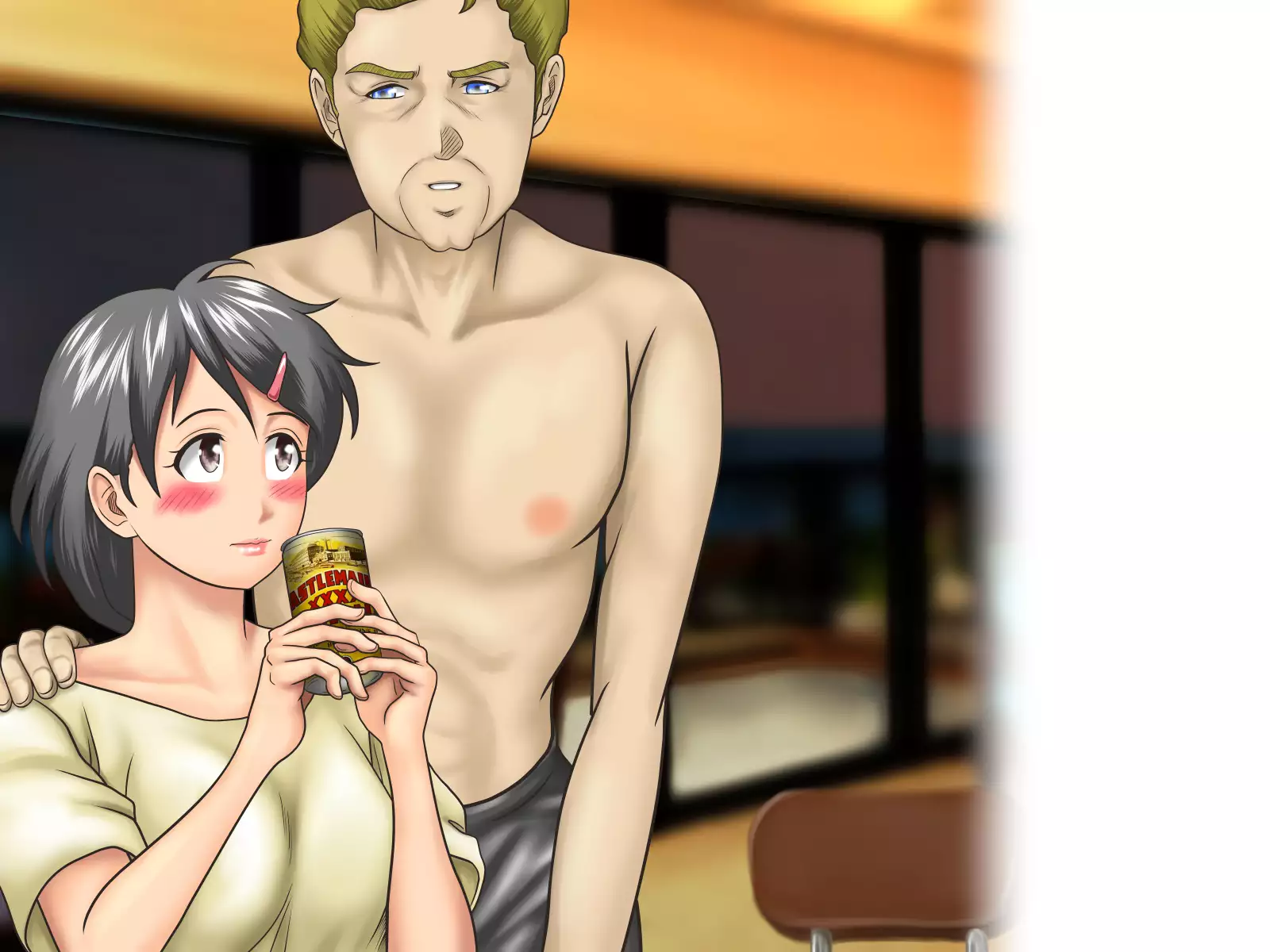 Working Holiday de Kaigai ni Sundeiru Kanojo ni Ai ni Itta Kekka…。