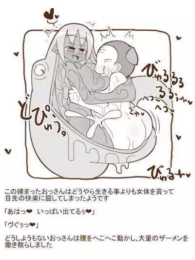 Shiro Kuro Mamono Musume ni Taberaremashita 15