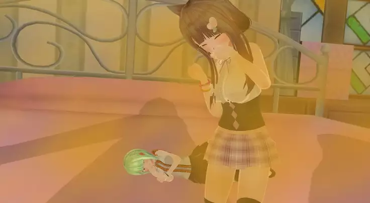 悪臭の巨女 -2人同時責め-