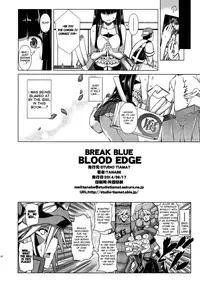 (C86) [STUDIO TIAMAT (TANABE)] BREAK BLUE BLOOD EDGE (BLAZBLUE) [English]