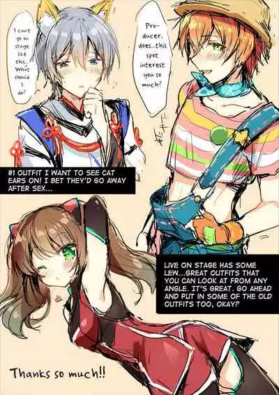 [gotaitouti (Marina-kun)] P-chan Senzoku Age Age Cheerleader!! (THE IDOLM@STER SideM) [English] [mysterymeat3] [Digital]