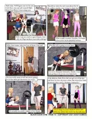 [Smutnut] – Black – Cock Gym