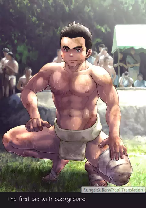 Chinpo Sumou Manga o Egakimashita