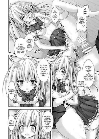 [Happy Present (Kouduki Miyabi)] Ecchi na Imouto to Shintai Koukan ~Kyou kara Ore wa Ochinpo Dorei~ | Switching Bodies With a Lewd Sister: From Today on I'll be a Cock Slave [English] [sensualaoi] [Digital]