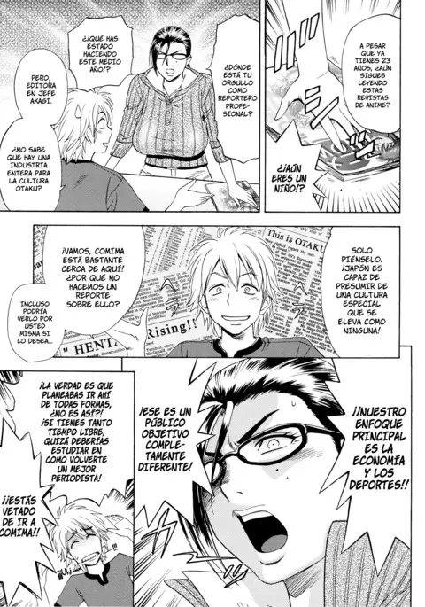 Bijin Henshuu-chou no Himitsu | El Secreto de la Hermosa Editora en Jefe Cap. 1-7