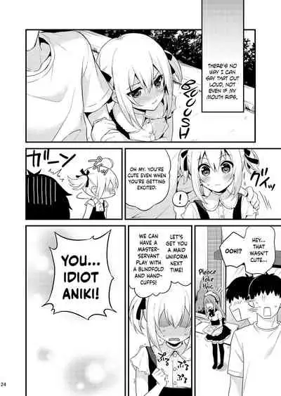 [Onsoku Ebifly (Lew)] Kawaii Otouto wa Onii-chan no Tame ni Imouto ni Narubeki! Sono 2 [English] {Hennojin} [Decensored] [Digital]