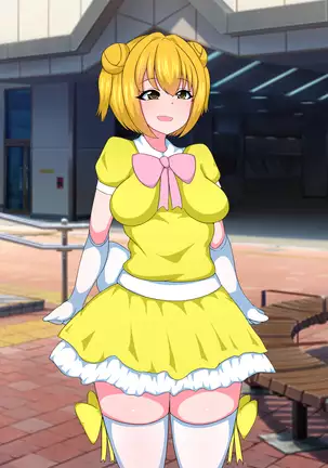 Seigi no Mahou Shoujo Cute-chan ga Akuochi Futanari Bitchi ni Naru nante...