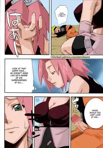 (C75) [Karakishi Youhei-dan Shinga (Sahara Wataru)] Saboten (Naruto) [English] {doujin-moe.us} [Colorized] [Miss One Life]