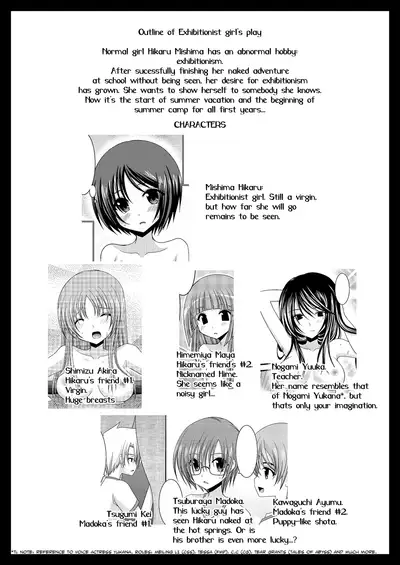 [valssu (Charu)] Roshutsu Shoujo Yuugi Jou - Exhibitionist Girl's Play [English] [Descensored] [Munyu]