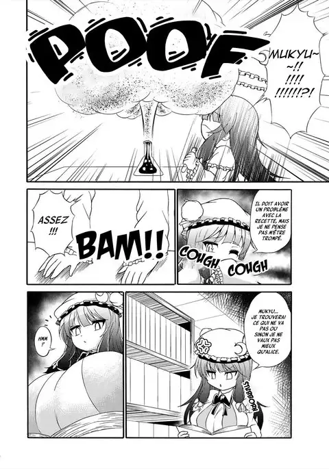 Patchouli-sama devient grasse et laiteuse