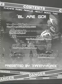 (C65) [INFINITY-FORCE (Various)] BL Are Go!! (Machine Robo Rescue)