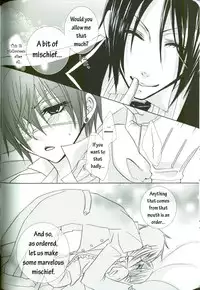 [Pink Kitten (Naokichi.)] Trick or Treat? (Black Butler) [English] [Maiden of the Moon]