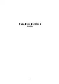 (C80) [Toko-ya (HEIZO, Kitoen)] Saint Foire Festival 5 (DL) [English] V2.0