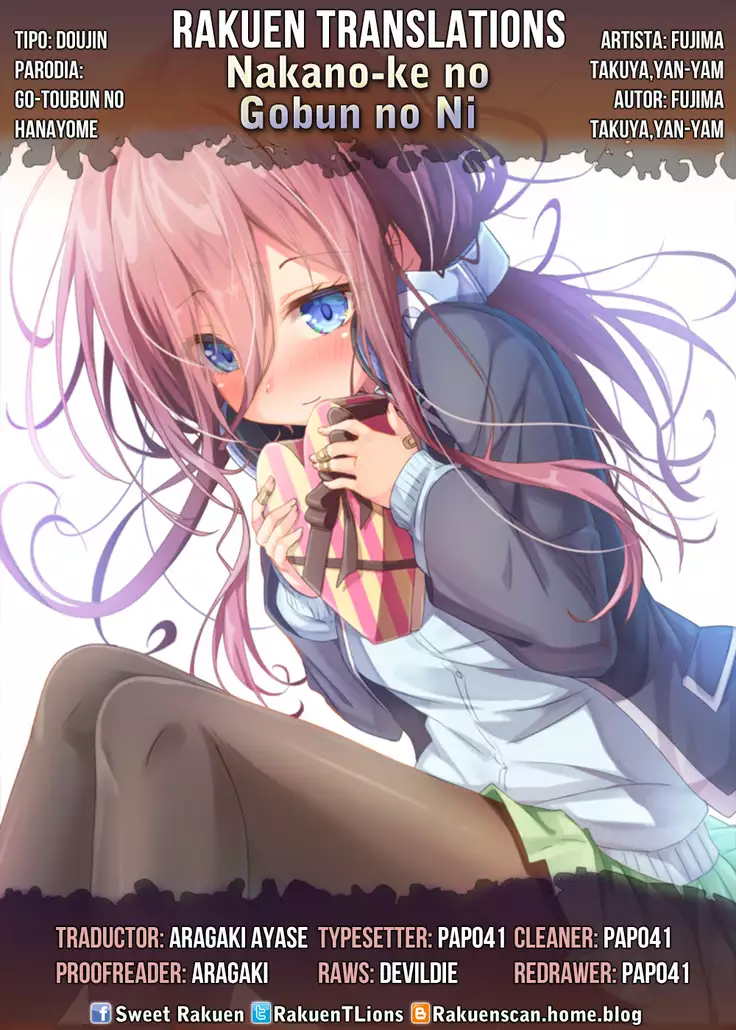 Nakano-ke no Gobun no Ni | Dos de las quintillizas de la familia Nakano