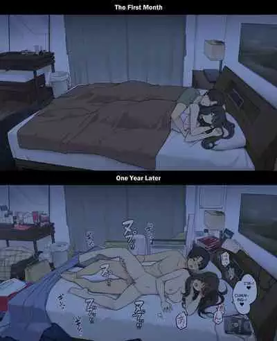 Dousei Seikatsu Ikkagetsume to Ichinen Ato, Asaokite kara Shuushin made no Hikaku | A Day in the Life of a Couple: Their First Month Living Together vs. One Year Later