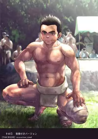 Chinpo Sumou Manga o Egakimashita