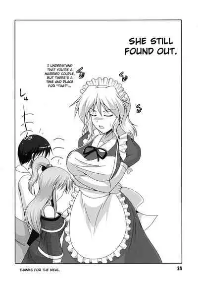 [Kitagawajima (Yohinori)] Okusama wa Makaishin na Kanojo (Touhou Project) [English] [Digital]