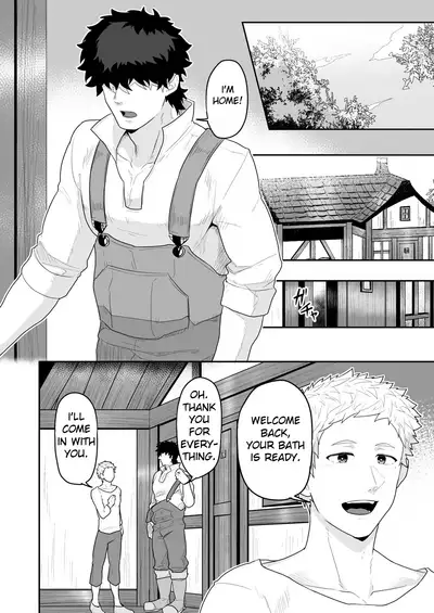 [PULIN Nabe (kakenari)] Noufu to Shinpu | The Farmer and The Priest [English] [Digital]