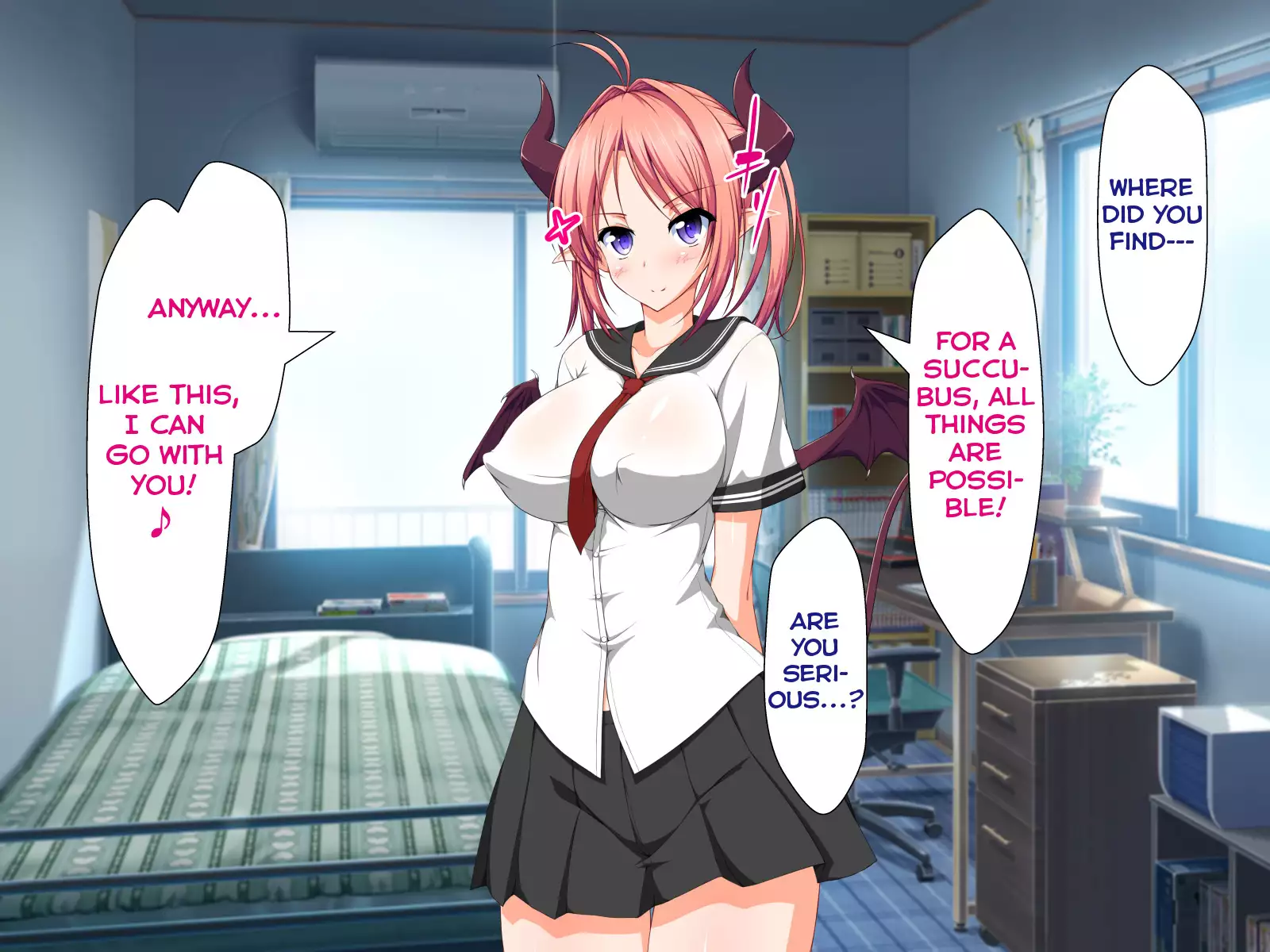 Inma to Keiyaku shite Yaritai Houdai!! | Succubus Contract: The World's Women Are Yours!! Ch. 1-5