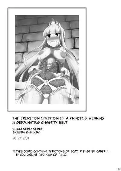 Sodatsu Teisoutai o Haita Ohime-sama no Haisetsu Jijou/The Excretion Situation of the Princess wearing a Growing Chasity Belt
