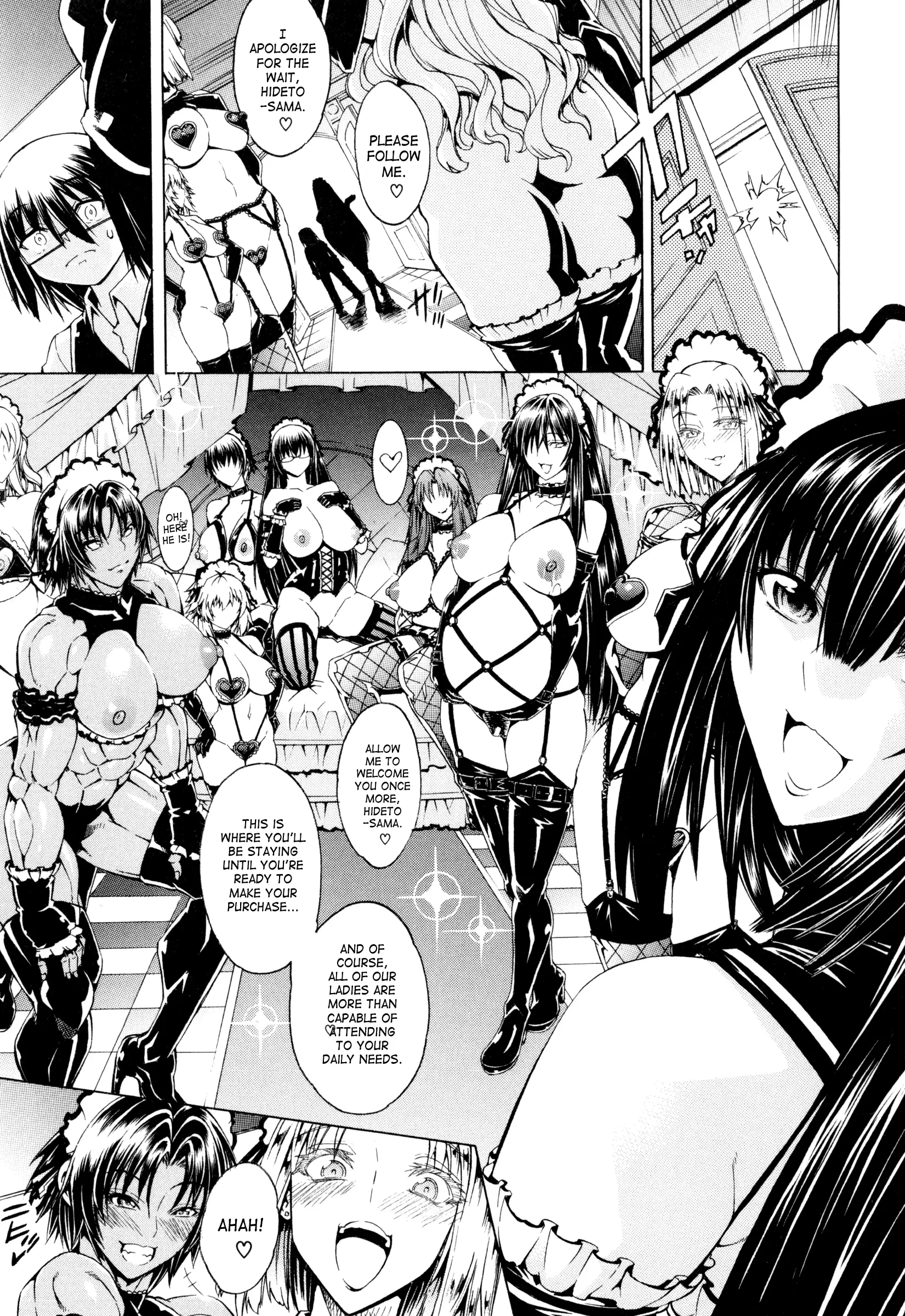 Koko wa Bitch gai !! - Here is a Bitch Street Ch. 1-2