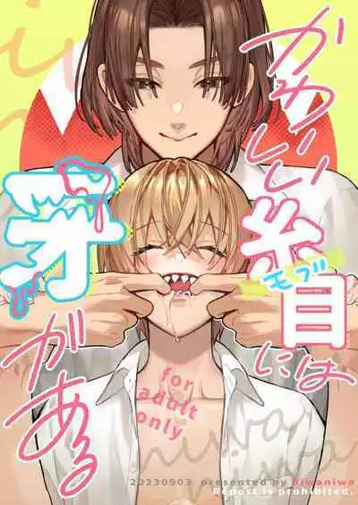 かわいい糸目には牙がある