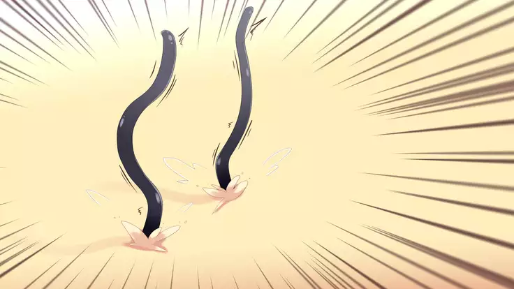 Kusuguri Robokan Beach Hen with Shokushu Kaibutsu