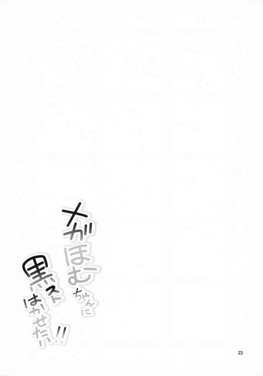 Megahomu-chan ni Kurosto Hakasetai!!