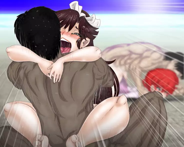 Ukyou-chan Ranma-chan Umi no Ie Hamehoudai