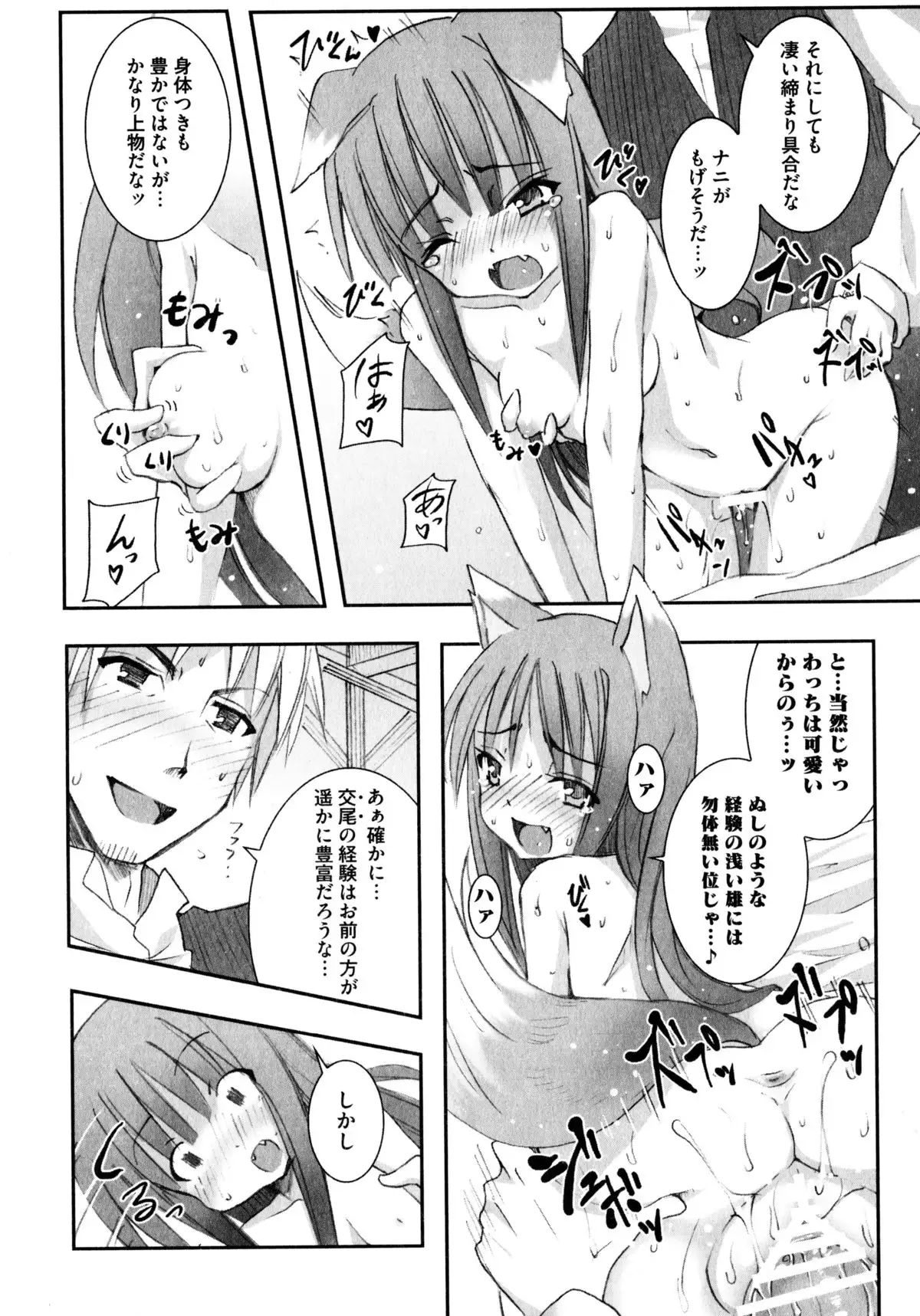 Ookami Musume to Seikou Ookami Musume Eroparo Anthology