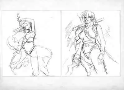 ALICESOFT ORION SCRIBBLES with CROQUIS ULTIMATE EDITION VOL.2 織音計画特別版 ラフ画集