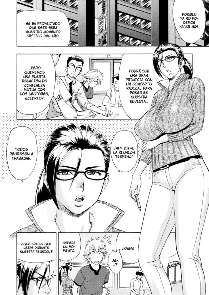 Bijin Henshuu-chou no Himitsu | El Secreto de la Hermosa Editora en Jefe Cap. 1-3