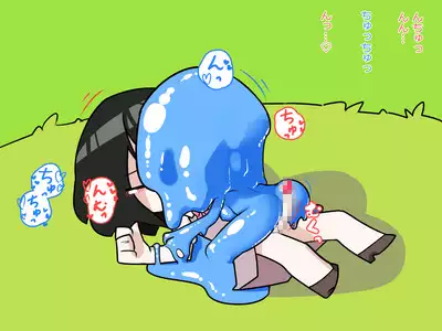 Futanari Musume ga Slime Musume ni Shiboritorareru Hanashi