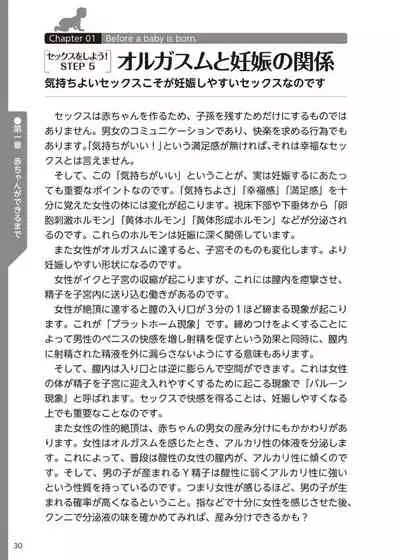 やらなくてもまんがで解る性交と妊娠 赤ちゃんのつくり方