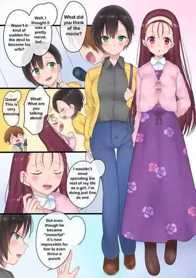 [Mashiro no Hihoukan (Hiiragi Popura, Kakizato)] Eien, Kaimasu ~Mahou de "Hime" ni Sareta Yuusha to, Maou no Monogatari~ | Forever a Bride: The Story of a hero magically turned into a "princess" and a Demon King [English]