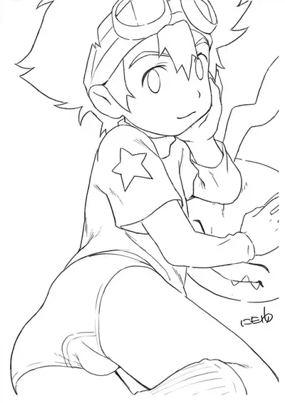 [Nimoya (Nimoyu)] wired-Kuuhaku Chitai no Kourousha- | wired -The Heroes of Empty Space- (Digimon Adventure) [English] {Shotachan} [Digital]