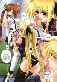 (C74) [Kamogawaya (Kamogawa Tanuki)] Nineteens NxF (Mahou Shoujo Lyrical Nanoha) [English] [Hentai-Translate]