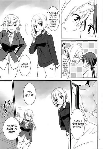 [Pikopikotei (Inoue Mitan)] Trude ni H na Koto Shichatta | We Did Lewd Things to Trude (Strike Witches) [English]