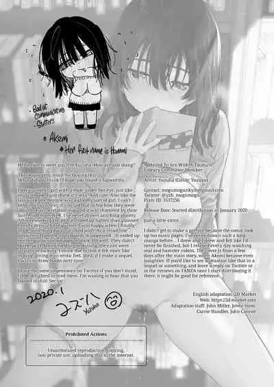 Mukuchi na Tosho Iin to Sex Zuke. | Addicted to Sex With a Taciturn Library Committee Member