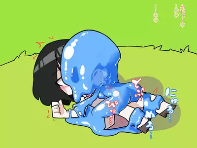 Futanari Musume ga Slime Musume ni Shiboritorareru Hanashi