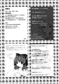 (Reitaisai 4) [Binkonhin (Various)] Touhou Reishuu-den (Touhou Project)