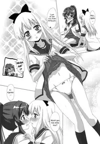 (C82) [Goberazzo (Mukaibi Aoi)] Sugiura Ayano wa Toshinou Kyouko o Sasou Youna Me de Miteru! | Sugiura Ayano is Looking at Toshino Kyouko with Inviting Eyes! (YuruYuri) [English] [Yuri-ism]