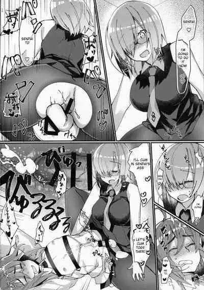 Josou Saserarete Futanari Kouhai Servant ni Onnanoko ni Sarechau Hon (FateGrand Order) (machine translated)