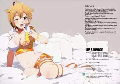 [Sandai Yokkyuu (Kozakura Nanane)] LIP SERVICE (THE IDOLM@STER MILLION LIVE!) [English] [DKKMD Translations] [Digital]