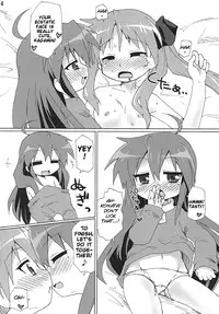 (COMIC1☆3) [Goberazzo (Mukaibi Aoi)] Gachi Rezu (Lucky Star) [English] {SMDC}