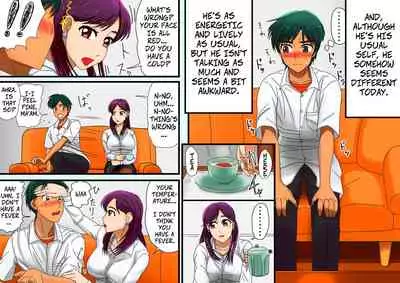 Miboujin, Sainen Suru Mesu no Yokubou Naki Musuko no Yuujin to Joshou Doutei Fudeoroshi Hen | Widow: Rekindling Her Desires With the Friend of Her Deceased Son, and Taking His Virginity