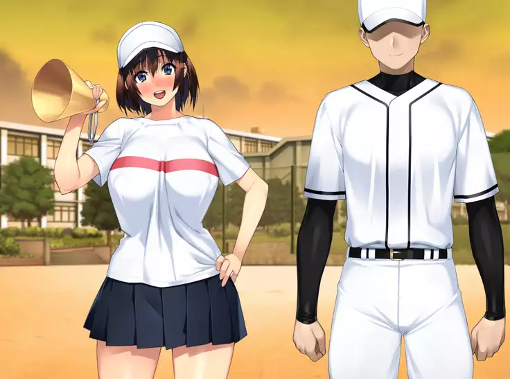 The manager of baseball club gives a body to the hateful supervisor for a boyfriend