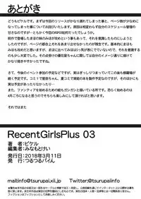 [Tsurutsuru Pain (Pikeru)] RecentGirlsPlus 03 (Girls und Panzer)