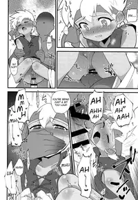 (C91) [EX35 (Kamaboko RED)] Koshitsu nite. | In a Stall. (Bakusou Kyoudai Lets & Go!!) [English] {Shotachan}