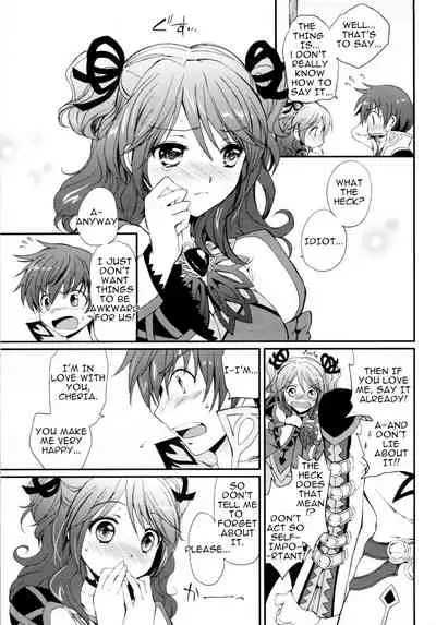 (C78) [Kurimomo (Tsukako)] Cheria-chan no Tottemo Hazukashii Hon Junpaku no Reijou Hen (Tales of Graces) [English]
